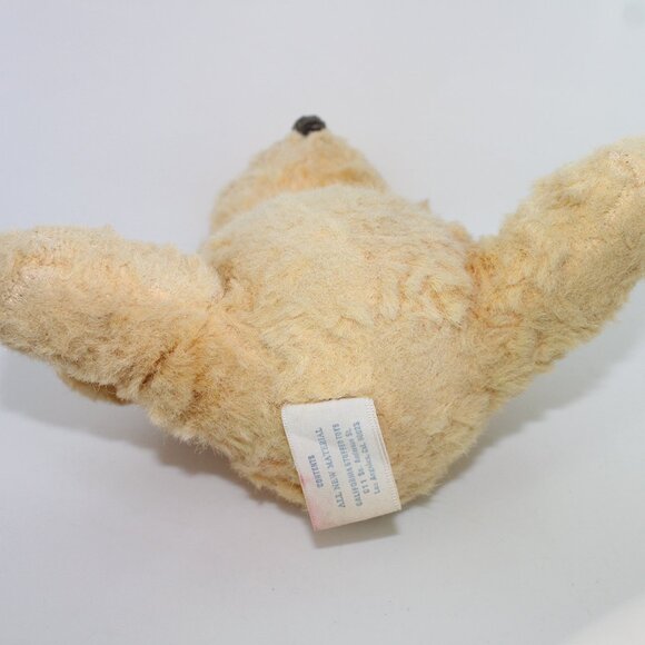 Vintage Walt Disney Character 9in Wind Up Musical Bear California Stuffed Toys - Picture 10 of 12